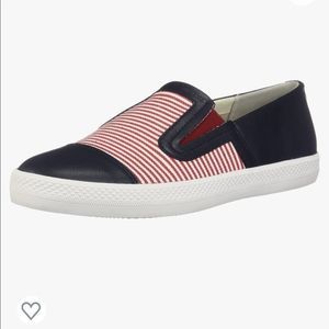 Geox Women's Giyo Slip On Pumps Navy Blue